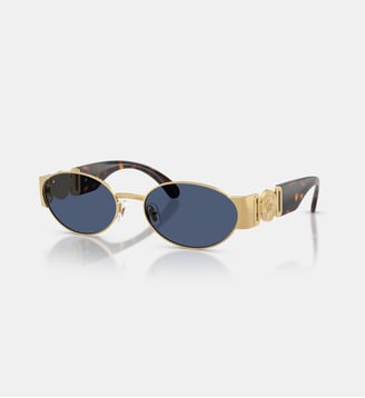 Lunettes de soleil Ovale VE2299 - Versace - Or