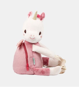 Sac à dos doux - Lilliputiens - Rose