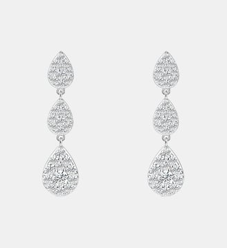 Boucles d'oreilles Majesté 0.90 carat Or Blanc - PIAPARIS - Or blanc