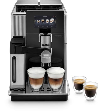Expresso Broyeur Maestosa EPAM960.75.GLM connecté inox DeLonghi