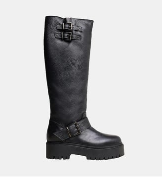 Bottes plates Reine en cuir Jonak