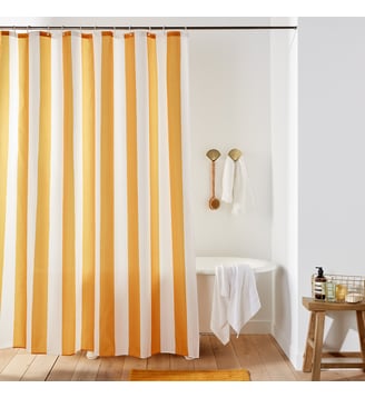 Rideau de douche rayé La Redoute Interieurs