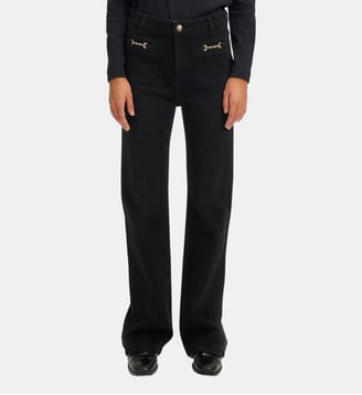 Jean bootcut à mors - NEAMA - Pablo - Noir