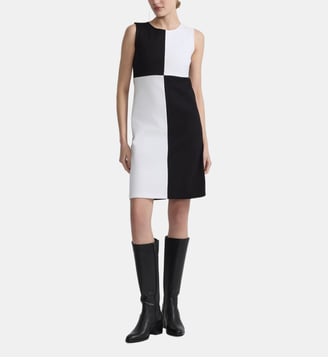 robe Alexandrie en jersey de coton noir - Agnès b. - Noir