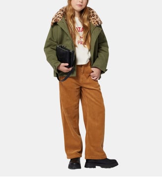 Pantalon velours broderie - Zadig&Voltaire Kids - Camel