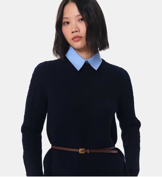 Pull Pilou - Tara Jarmon - Bleu