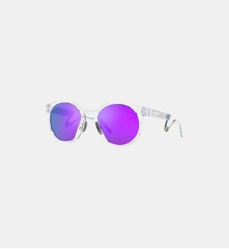 Lunettes de soleil Rond OO9279 HSTN Metal - Oakley - Incolore mat