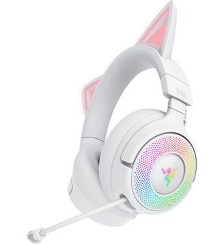 Casque gamer KRAKEN KITTY V3 PRO BLANC - Razer - Blanc