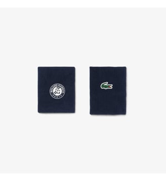 Serre-poignets Tennis Édition Roland-Garros - Lacoste - Bleu marine