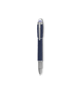Stylo Feutre Starwalker Métal 130212 - Montblanc - Argenté et bleu foncé