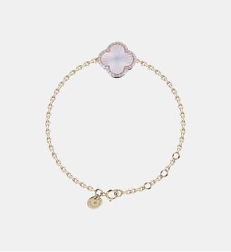 BRAC. LUMIERE NACRE BLANCHE + DIAM. J. OR750 Morganne Bello