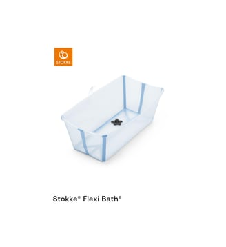 Baignoire pliante FlexiBath® Glacier Blue Stokke