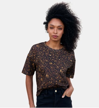TOP imprimé animalier TAISU - La Petite Etoile - Léopard