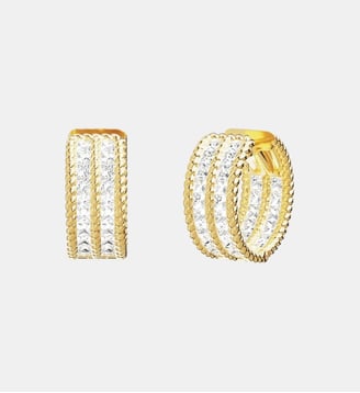 Boucles D'Oreilles Cordage - APM Monaco - Jaune