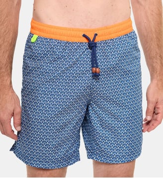 Short de bain Trawangan + long Pop Nagoya - Gili's - Orange fluo