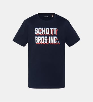 T-shirt imprimé Schott Bros Inc. - Schott - Marine