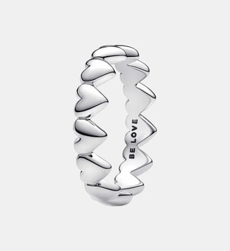 Bague Farandole de Cœurs - Pandora - Argenté