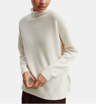 Pull ample en cachemire - Bompard - Naturel