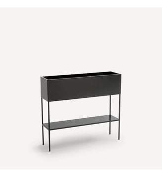 Console planteur en fer - AM.PM - Noir mat
