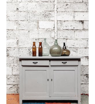 Buffet en bois Gilbert N°63- Produit chiné - Debongout - Gris