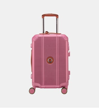 Valise cabine rigide 55 cm - Delsey Paris - Rose