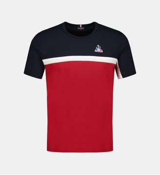 T-shirt Tricolore - Le Coq Sportif - Rouge