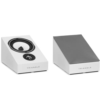 Enceinte surround BRA1 Blanc - Triangle - Noir