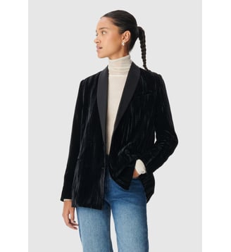 Veste de tailleur velours - Ikks - Noir