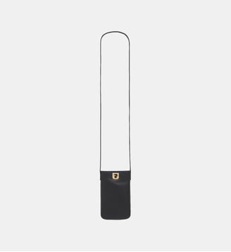 Porte téléphone en cuir - LADYPHONE - Gerard Darel - Noir