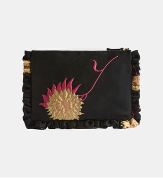 Sac Pochette Heat Menta - La DoubleJ - Noir