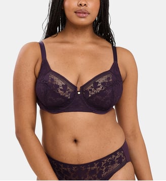 Soutien-gorge Suzie - Sans Complexe - Violet mûre