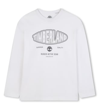 T-shirt à manches longues - Timberland - Blanc