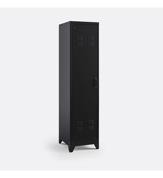 Armoire vestiaire 1 porte en métal acier La Redoute Interieurs