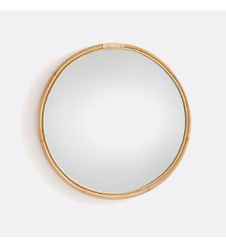 Miroir rond en rotin Ø90 cm La Redoute Interieurs