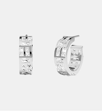 Boucles D'Oreilles Ice - APM Monaco - Blanc