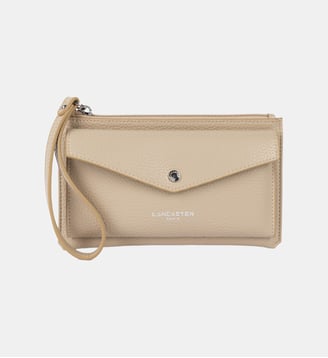 Pochette Maya Double KBA - Lancaster - Beige foncé