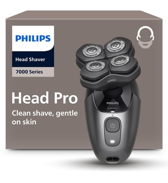 Rasoir pour la tête HS7980/15 série 7000 - Philips - Noir