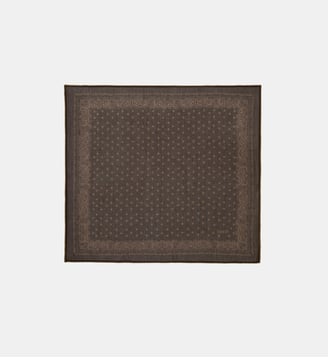 Foulard à motif Fary - Ba&sh - Chocolat