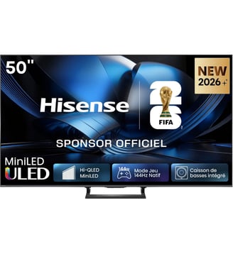 TV Mini LED 50U7SE (2026) 50" (126 cm) Hisense