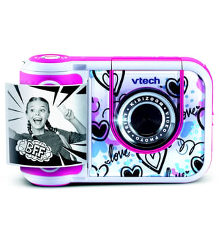 Appareil photo Instantané Kidizoom Print Cam rose - Vtech - Rose