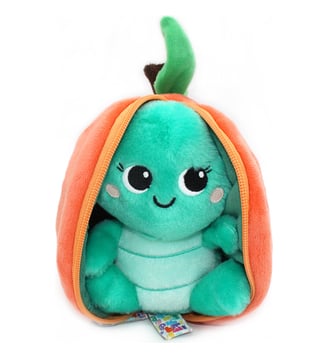 Peluche Les Flipetz - Déglingos - Vert
