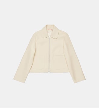 Veste enduite - Marni - Écru