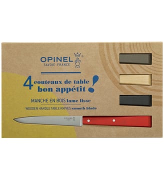 Coffret table loft 4 couteaux Opinel