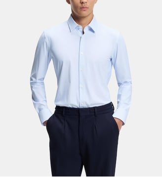 Chemise Slim en jersey stretch BOSS
