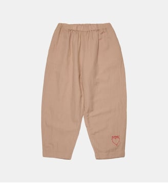 Pantalon avec logo brodé - Marni - Brun
