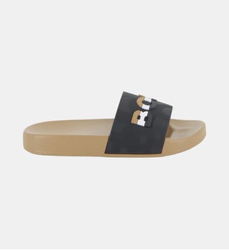 Claquettes siglées - BOSS Kidswear - Black