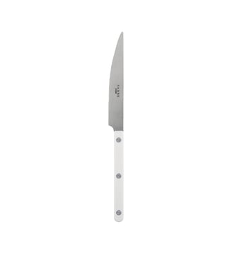 Couteau de table, Bistrot Vintage - Sabre - Blanc
