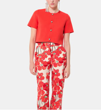 Gilet Glitter - Tara Jarmon - Coquelicot