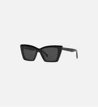 Lunettes de soleil Œil de chat SL 657 - Saint Laurent - Noir