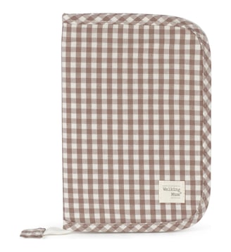 Protège carnet de santé - Walking Mum - Marron